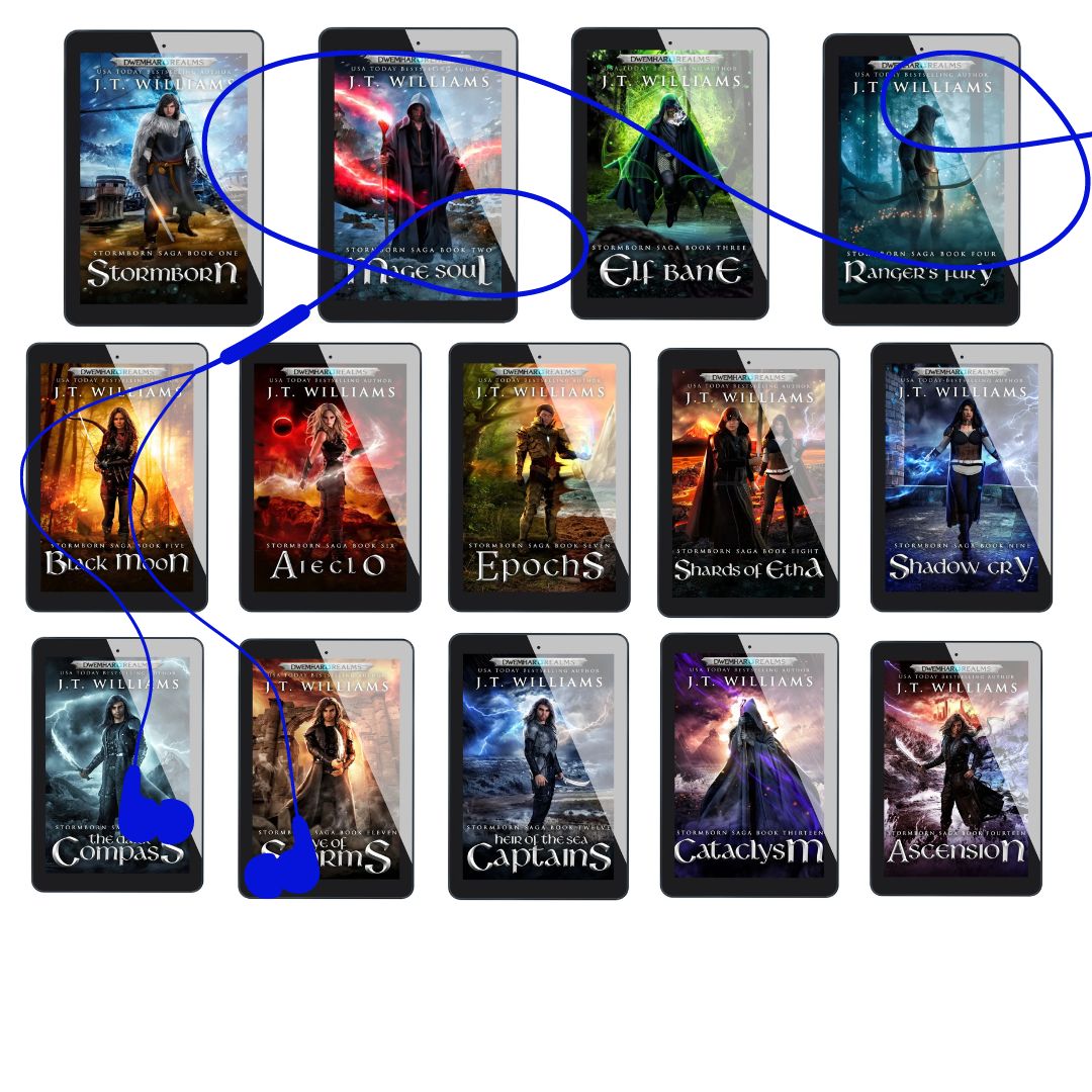 The Stormborn Saga Epic Voyage Bundle -Audiobook