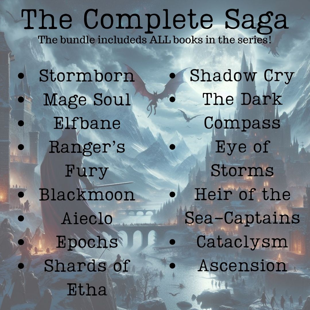The Stormborn Saga Epic Voyage Bundle -Audiobook