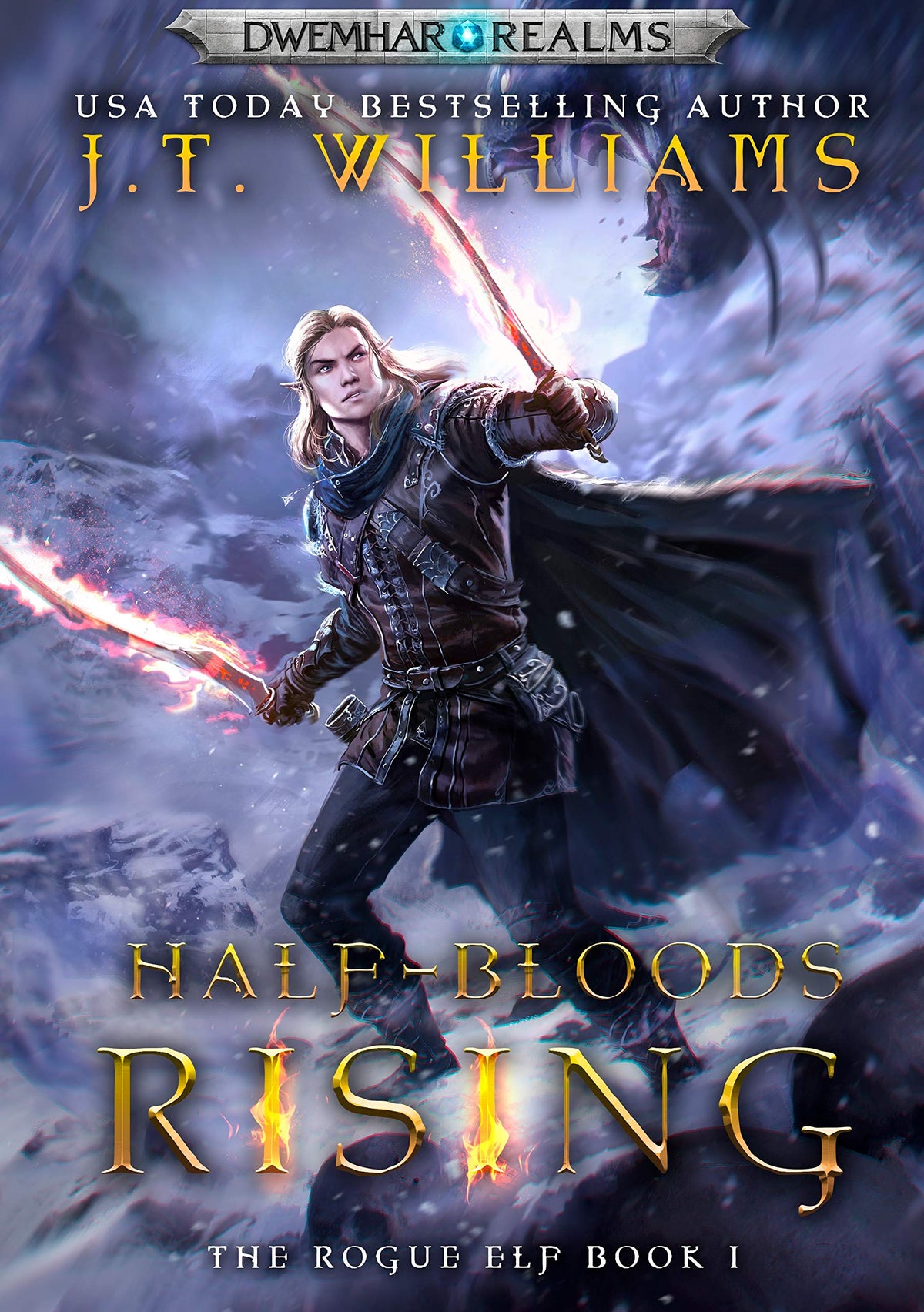 Half-Bloods Rising (The Rogue Elf Book 1) cover